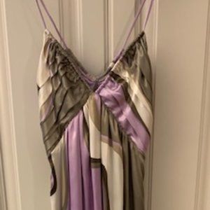 Long silk dress brand new with tags